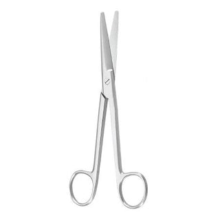 McKesson Argent - Dissecting Scissors Mayo 6-3/4 Inch Length Surgical Grade Stainless Steel NonSterile Finger Ring Handle Straight - 43-1-321