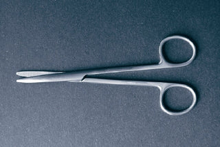 McKesson Argent - Dissecting Scissors Metzenbaum 5-1/2 Inch Length Surgical Grade Stainless Steel NonSterile Finger Ring Handle Straight Blunt Tip / Blunt Tip - 43-1-335