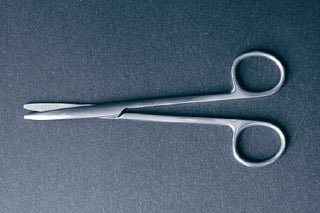 McKesson Argent - Dissecting Scissors Metzenbaum 7 Inch Length Surgical Grade Stainless Steel NonSterile Finger Ring Handle Straight - 43-1-339