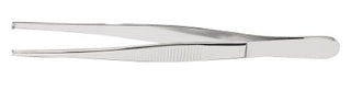 McKesson Argent - Tissue Forceps 5-1/2 Inch Length Surgical Grade Stainless Steel NonSterile NonLocking Thumb Handle 1 X 2 Teeth - 43-1-762