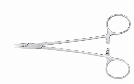 McKesson Argent - Needle Holder 6 Inch Length Serrated Jaws Finger Ring Handle - 43-1-838