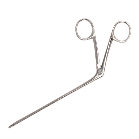 McKesson - Ear Forceps Noyes 5-1/2 Inch Length Office Grade Stainless Steel NonSterile Finger Ring Handle Serrated Alligator Tip - 43-2-224