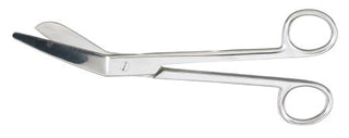 McKesson - Plaster Shears Esmarch 8 Inch Length Office Grade Stainless Steel Finger Ring Handle - 43-2-256