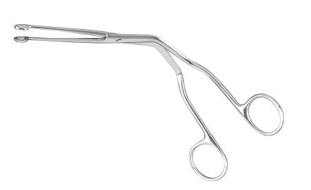 McKesson - Catheter Forceps Magill 7 Inch Length Office Grade Stainless Steel NonSterile Finger Ring Handle - 43-2-285