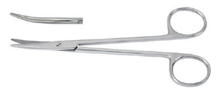 McKesson - Dissecting Scissors 5-1/2 Inch Length Office Grade Stainless Steel Finger Ring Handle Straight - 43-2-308