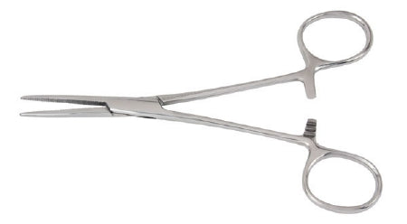 McKesson - Hemostatic Forceps Crile 5-1/2 Inch Length Office Grade Stainless Steel NonSterile Ratchet Lock Finger Ring Handle Straight - 43-2-447