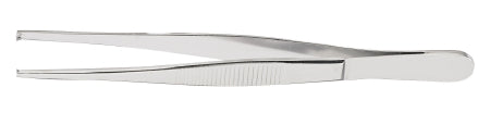 McKesson - Tissue Forceps Weil-Blakesley 4-1/2 Inch Length Office Grade Stainless Steel NonSterile NonLocking Thumb Handle Straight 1 X 2 Teeth - 43-2-753