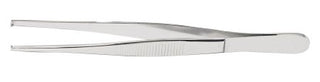 McKesson - Tissue Forceps 5 Inch Length Office Grade Stainless Steel NonSterile NonLocking Thumb Handle 1 X 2 Teeth - 43-2-757