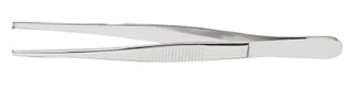 McKesson - Tissue Forceps 5-1/2 Inch Length Office Grade Stainless Steel NonSterile NonLocking Thumb Handle 1 X 2 Teeth - 43-2-762