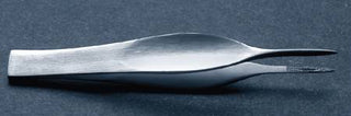 McKesson - Splinter Forceps Feilchenfeld 3 Inch Length Office Grade Stainless Steel NonSterile NonLocking Thumb Handle - 43-2-784