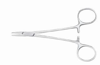 McKesson - Needle Holder 5 Inch Length Smooth Jaws Finger Ring Handle - 43-2-809