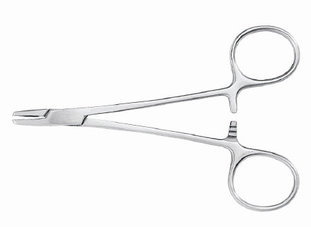 McKesson - Needle Holder 4-3/4 Inch Length Serrated Jaws Finger Ring Handle - 43-2-826