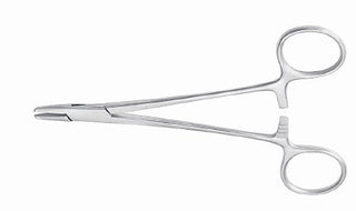 McKesson - Needle Holder 5-1/2 Inch Length Serrated Jaws Finger Ring Handle - 43-2-832
