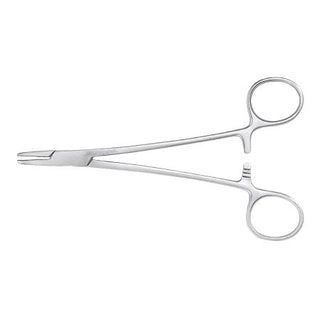 McKesson - Needle Holder 6 Inch Length Serrated Jaws Finger Ring Handle - 43-2-847