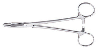 McKesson - Needle Holder 5-1/2 Inch Length Serrated Jaws Finger Ring Handle - 43-2-872