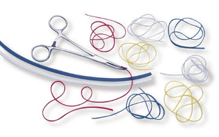 McKesson - Vessel Loop Maxi Yellow Silicone Radiopaque Sterile 0.04 X 16 Inch - 19-11013