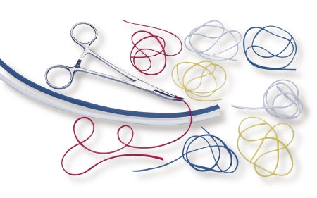 McKesson - Vessel Loop Maxi White Silicone Radiopaque Sterile 0.04 X 16 Inch - 19-11014