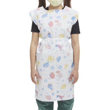 McKesson - Patient Exam Gown Medium Kid Design (Under the Sea Print) Disposable - 18-981636