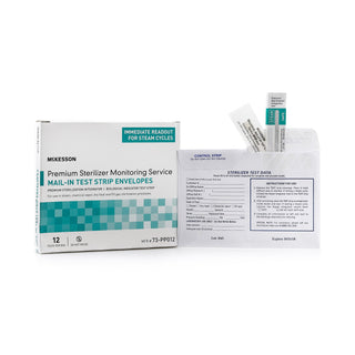 Mckesson Sterilization Mail-In Monitoring Service McKesson Steam / EO Gas / Dry Heat / Chemical Vapor 24 to 72 Hour Processing Time Type 5 - 73-PP012