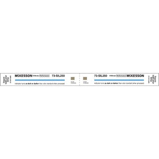 McKesson - Sterilization Chemical Indicator Strip Steam 8 Inch - 73-SIL250