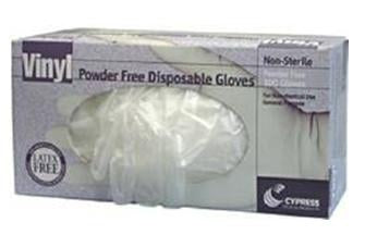 McKesson - General Purpose Glove X-Large Vinyl Translucent Beaded Cuff NonSterile - 25-69
