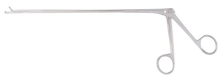 McKesson Argent - Biopsy Forceps Kevorkian 9-3/4 Inch Length Surgical Grade Stainless Steel NonSterile Pistol Grip Handle with Spring Straight 3 X 9.7 mm Bite - 43-1-1482