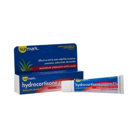 sunmark - Itch Relief 1% Strength Cream 1 oz. Tube - 49348052172