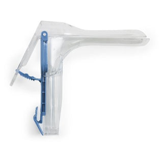 McKesson - Vaginal Speculum Graves NonSterile Office Grade Acrylic Small Double Blade Duckbill Disposable Corded Light Source Compatible - 16-8312