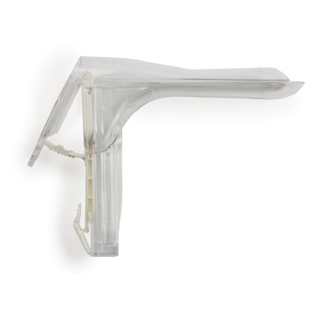 McKesson - Vaginal Speculum Graves NonSterile Office Grade Acrylic Large Double Blade Duckbill Disposable Corded Light Source Compatible - 16-8314