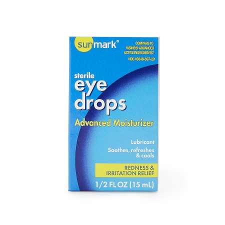 sunmark - Eye Lubricant 0.5 oz. Eye Drops - 49348069729