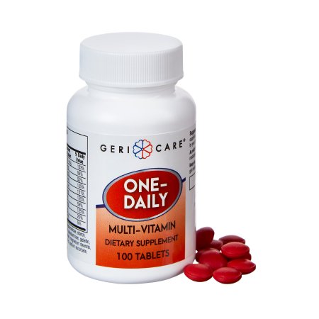 Geri-Care - Multivitamin Supplement Tablet 100 per Bottle - 501-01-GCP