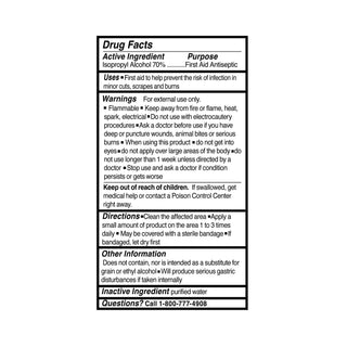Mckesson Antiseptic Isopropyl Alcohol Topical Liquid 32 oz. Bottle - 23-D0024