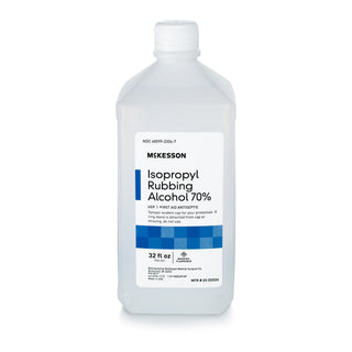 Mckesson Antiseptic Isopropyl Alcohol Topical Liquid 32 oz. Bottle - 23-D0024