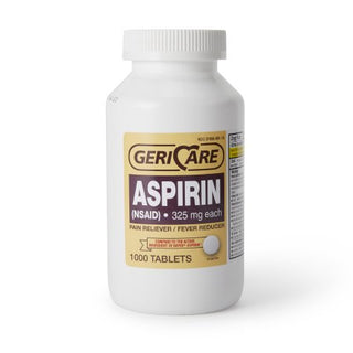 Quali-Tabs - Pain Relief 325 mg Strength Aspirin Tablet 1,000 per Bottle - 901-10-GCP