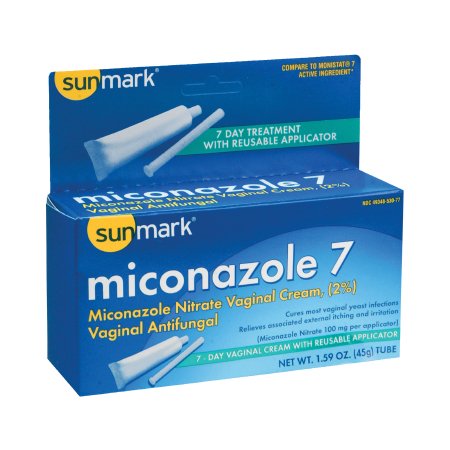 sunmark - Vaginal Antifungal 2% Strength / 100 mg Cream 1.59 oz. Tube - 49348053077
