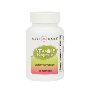Geri-Care - Vitamin Supplement Vitamin E 200 IU Strength Softgel 100 per Bottle - 751-01-GCP
