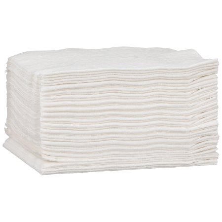 McKesson - Washcloth 13 X 13 Inch White Disposable - 18-950754