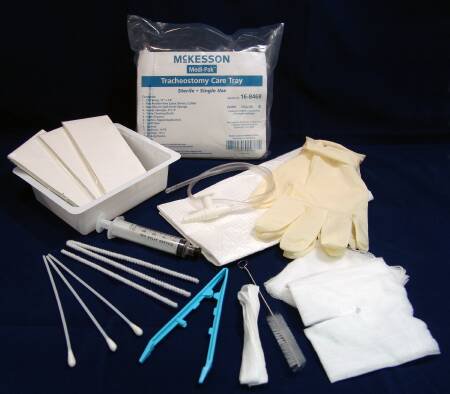 McKesson - Tracheostomy Care Tray Sterile - 16-8468