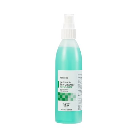 McKesson - Rinse-Free Perineal Wash Liquid 8 oz. Pump Bottle Herbal Scent - 53-28133