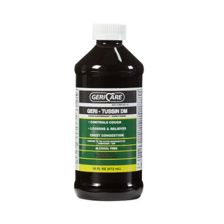 Geri-Care - Cold and Cough Relief 100 mg - 10 mg / 5 mL Strength Syrup 16 oz. - QRDM-16-GCP