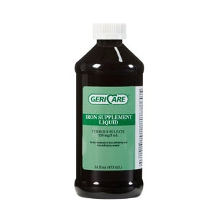 Geri-Care - Mineral Supplement Iron 220 mg Strength Liquid 16 oz. - Q701-16-GCP