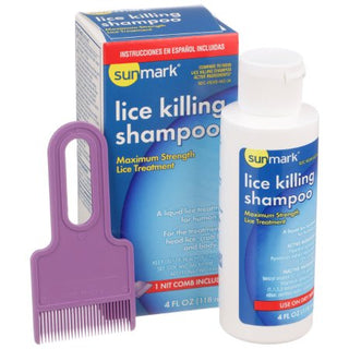 sunmark - Lice Shampoo 4 oz. Bottle Scented - 49348044334