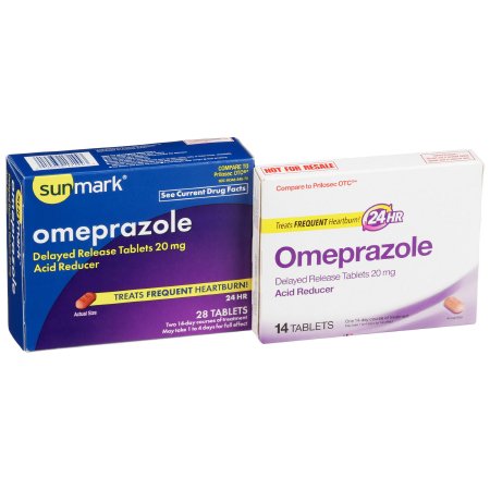 sunmark - Antacid 20 mg Strength Tablet 28 per Box - 49348084678