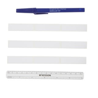 McKesson - Surgical Skin Marker with Label Gentian Violet Regular Tip Ruler Sterile - 19-0752