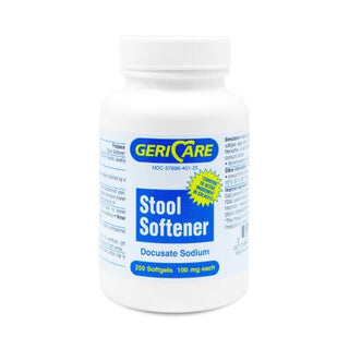 McKesson Brand - Stool Softener Softgel 250 per Bottle 100 mg Strength Docusate Sodium - 401-25-GCP