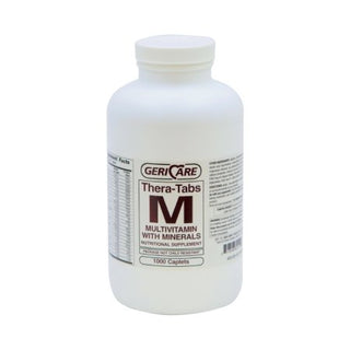 Geri-Care - Multivitamin Supplement with Minerals Caplet 1000 per Bottle - 621-10-GCP