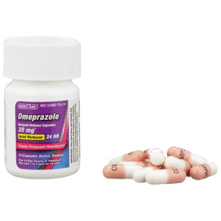 Geri-Care - Antacid 20.6 mg Strength Delayed-Release Capsule 42 per Box - 60-760-42