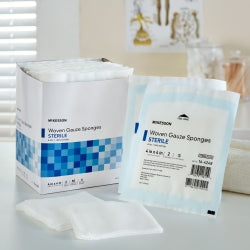 Mckesson Gauze Sponge McKesson 4 X 4 Inch 8-Ply Sterile 2 per Pack -16-4248