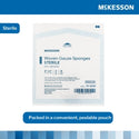 Mckesson Gauze Sponge McKesson 4 X 4 Inch 8-Ply Sterile 2 per Pack -16-4248