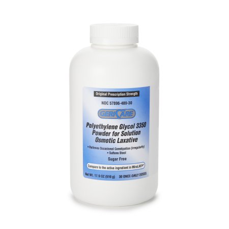 Geri-Care - Laxative Powder 17.9 oz. Polyethylene Glycol 3350 - 57896048930